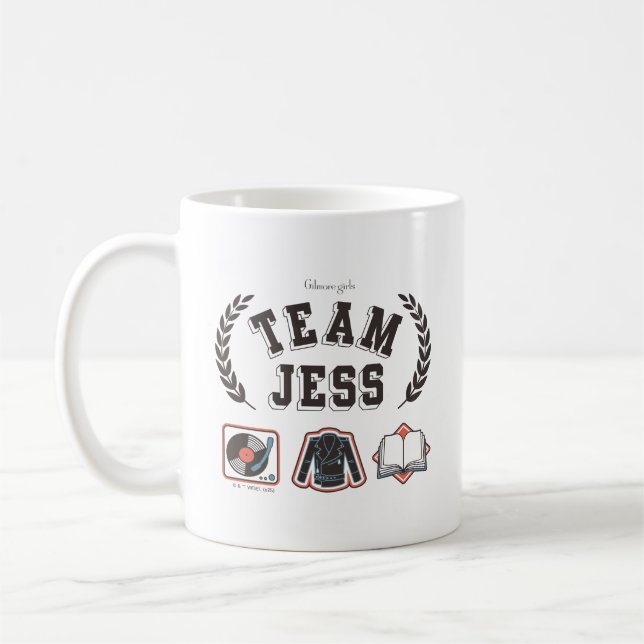 Mug Team Jess Gilmore Girls Design (Gauche)