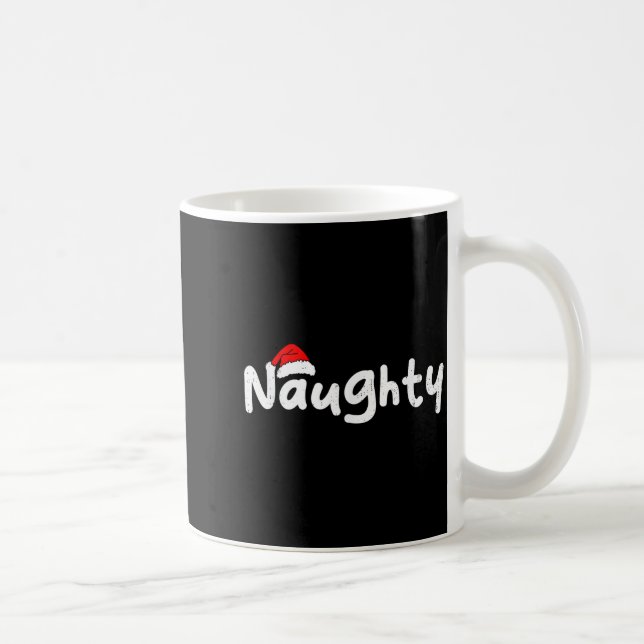 Mug Team Naughty Funny Christmas Couple Matching Team  (Droite)