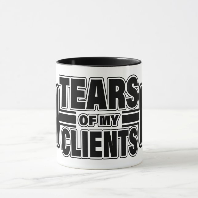 Mug Tears of My Clients Personal Trainer Canards Cadea (Centre)