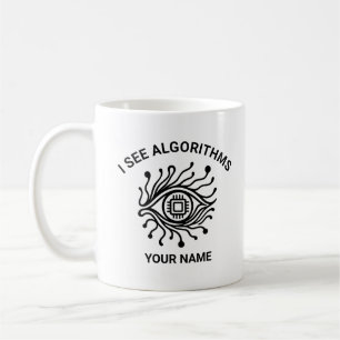 Mug Tech Personnalisé avec Texte Personnalisé