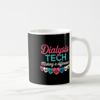 Mug Technicien de dialyse faisant une différence Techn