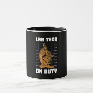 Mug Technicien de laboratoire en chimie de service