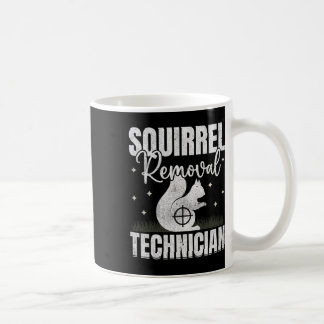 Mug Technicien d'enlèvement d'écureuil Chasse d'écureu