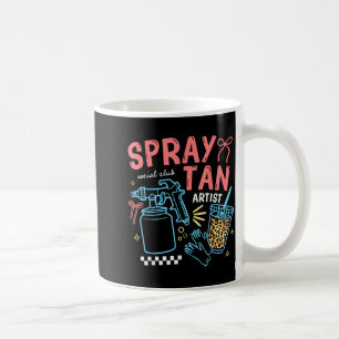 Mug Technicien en beauté rétro de salon de bronzage pa