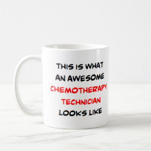 Mug technicien en chimiothérapie, génial