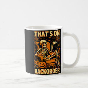 Mug Technicien en pharmacie Halloween En Rupture De St