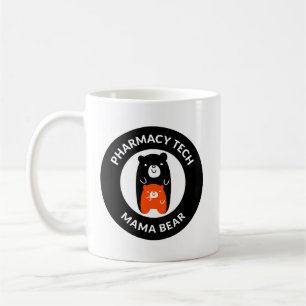 Mug Technicien en pharmacie personnalisée Mama Bear Mu