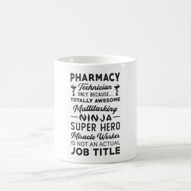 Mug Technicien en pharmacie Tech Hero Médecine Pharmac (Centre)