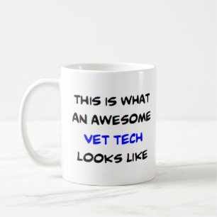 Mug technicien vétérinaire, génial