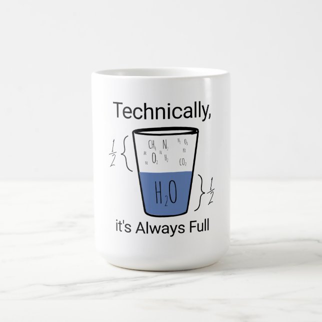 Mug Techniquement, c'est toujours plein (Centre)