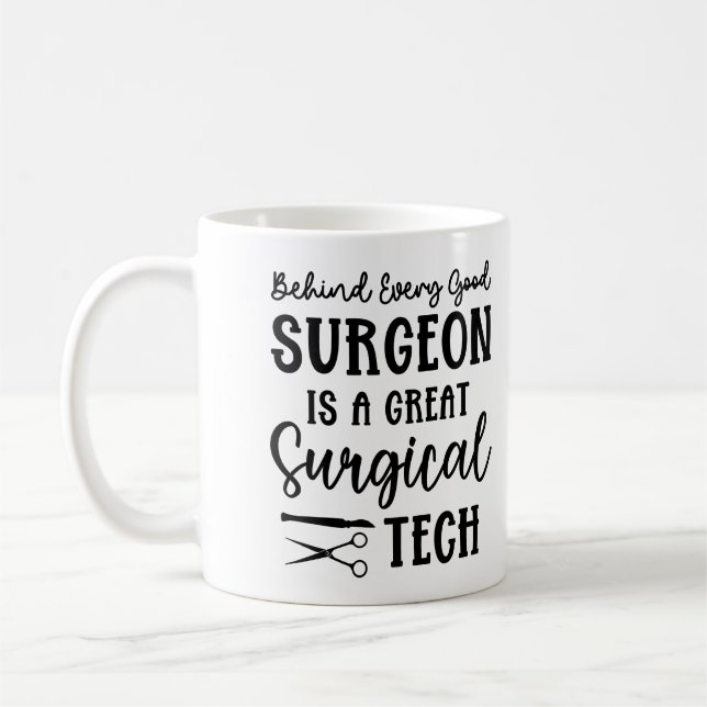 Mug Technologie chirurgicale personnalisée | Technolog (Gauche)