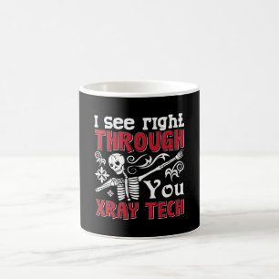 Mug Technologie de radiologie Je vois juste à travers 