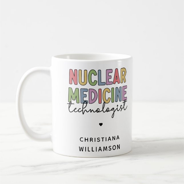 Mug Technologue en médecine nucléaire sur mesure CNMT  (Gauche)