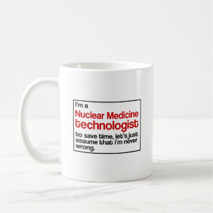Mug Technologue nucléaire de médecine