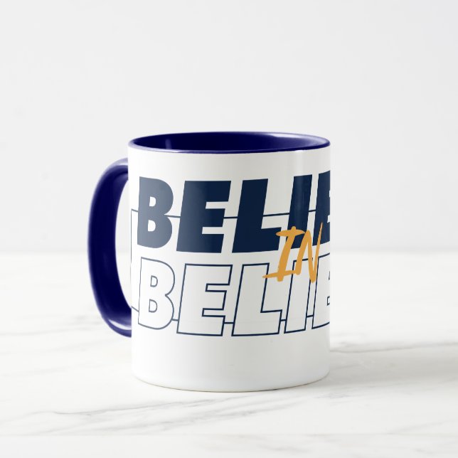 Mug Ted Lasso | Croire en la foi (Devant gauche)