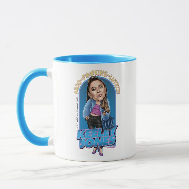 Mug Ted Lasso | Keeley Jones Bobblehead (Gauche)