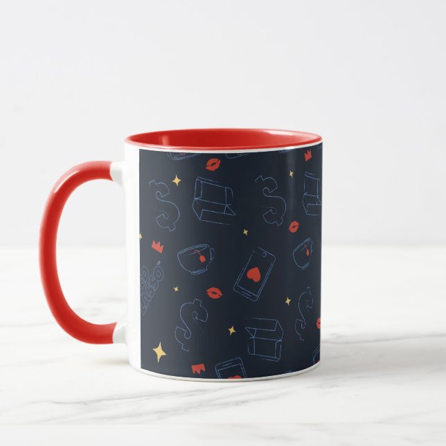 Mug Ted Lasso | Tea et biscuit Icon Toss Motif (Gauche)