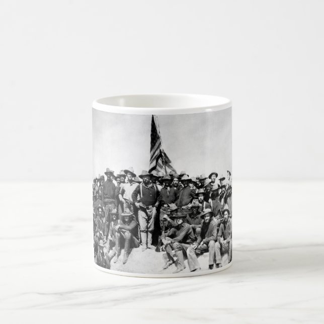 Mug Teddy Roosevelt et Rough Riders (Centre)