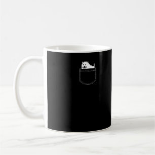 Mug Tee de poche de chien sous-jacente