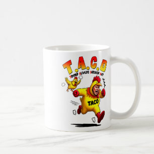 Mug Tee drôle de blague de taco Trump Anti Trump Prote