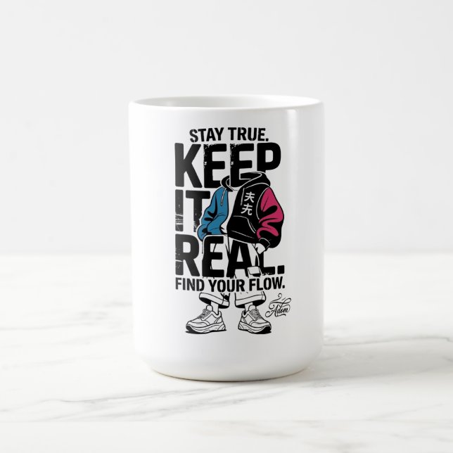 Mug Tee-shirt à manches longues ADOM Keep It Real (Centre)