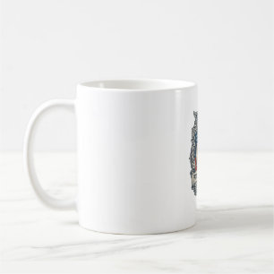 Mug Tee-shirt graphique vectoriel du club de lecture p