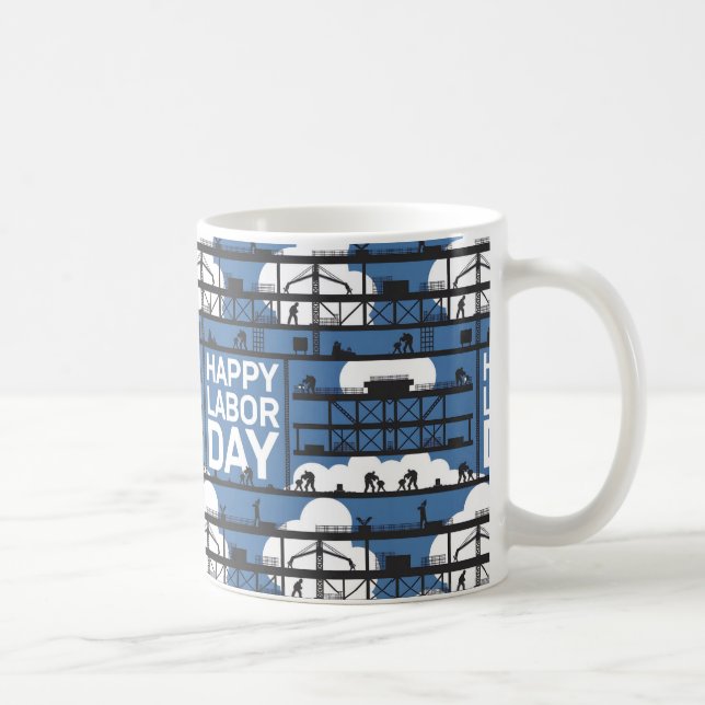 Mug Tee - shirts de la Fête du travail patriotique pou (Droite)