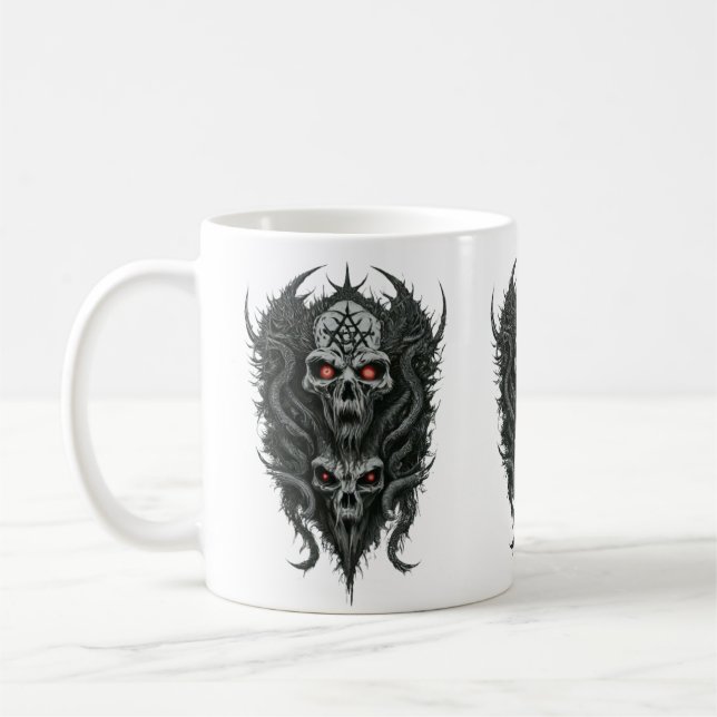 Mug Tee - shirts du logo en métal mort (Gauche)