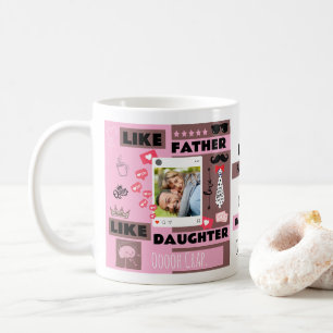 Mug "Tel Père Telle Fille, Oh Mon Dieu"