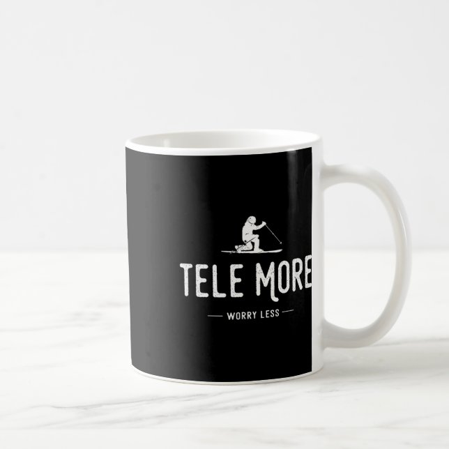Mug Tele Plus De Souci Moins (Droite)
