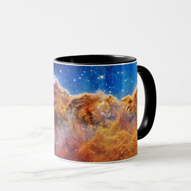 Mug Télescope spatial James Webb nébuleuse de la Carèn (Devant droit)