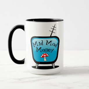 Mug Télévision atomique rétro