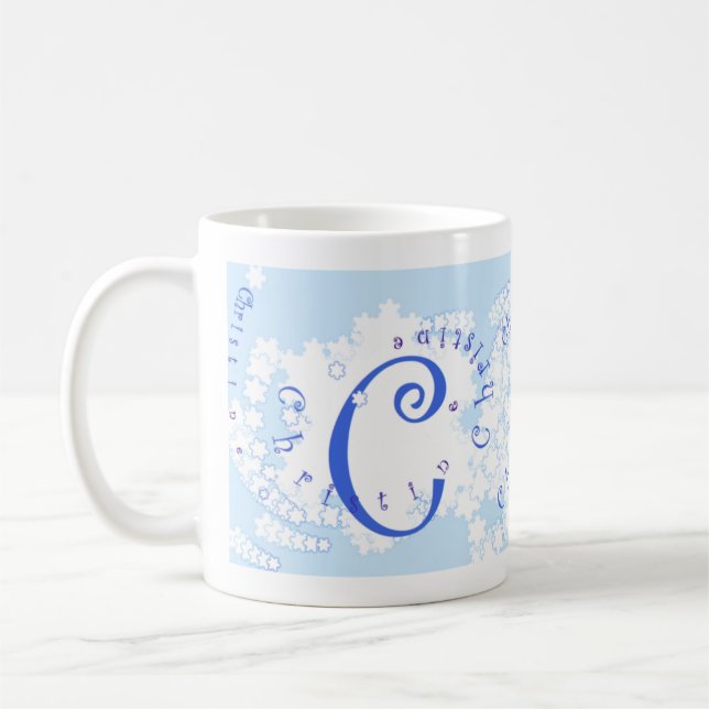 Mug Tempête de neige - Christine (Gauche)
