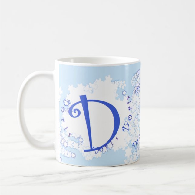 Mug Tempête de neige - Doris (Gauche)