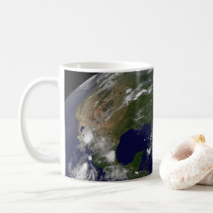 Mug Tempêtes Tropicales Sur La Planète Terre.