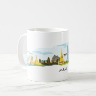 Mug Temple touristique Asean