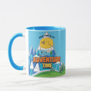 Mug Temps d'aventure Jake Flottant Avec Finn