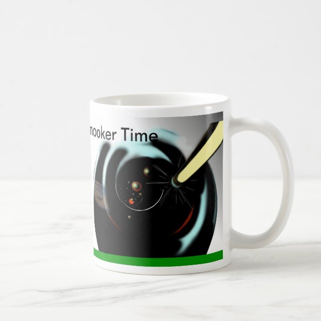 Mug Temps de billard (Droite)