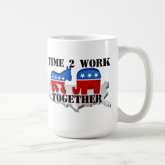Mug Temps de Travailler Ensemble (Droite)