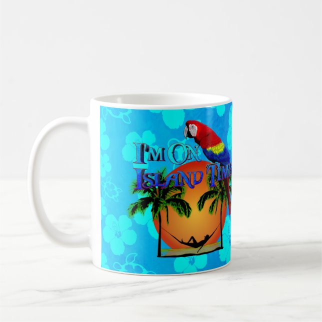 Mug Temps d'île dans l'hamac (Gauche)