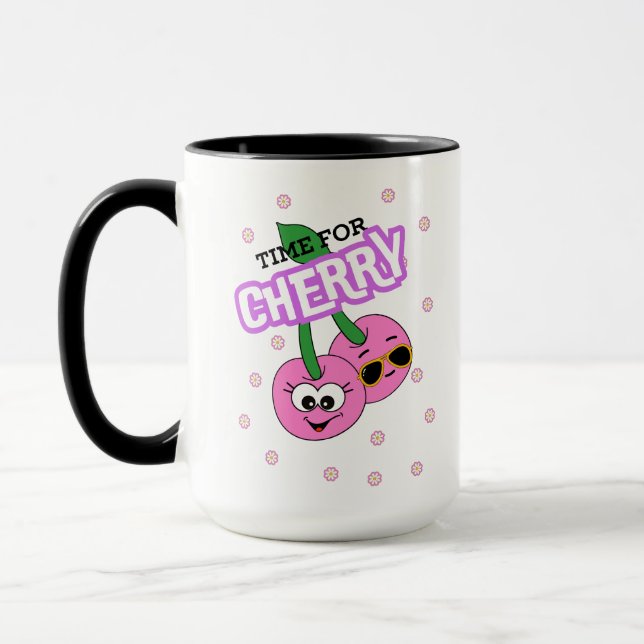 MUG TEMPS POUR CHERRY (Gauche)