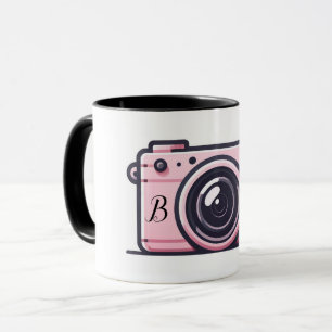 Mug Tendance Rose Instantané Shoot Appareil Photo