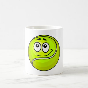 Mug Tennis Ball Face