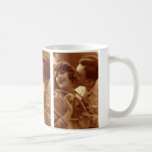 Mug Tennis de sport vintage, amour et romance