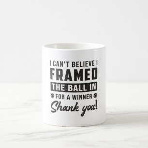 Mug Tennis Match Joueur raquette court drôle Idée cade