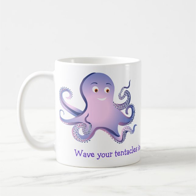 Mug Tentacules de poulpe (Gauche)
