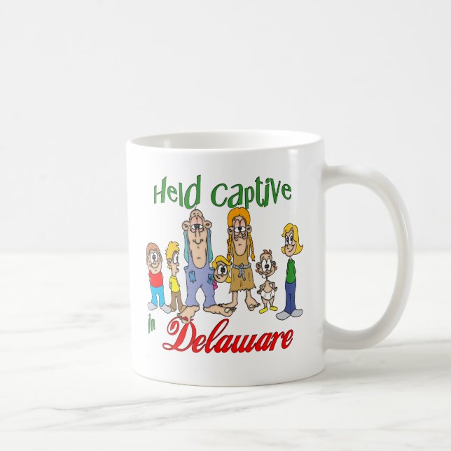 Mug Tenu captif dans le Delaware (Droite)