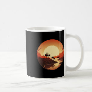Mug Tenue de fourmi coucher de soleil cool pour garçon