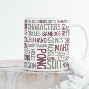Mug Terminologie du Mahjong   Amoureux du Mahjong