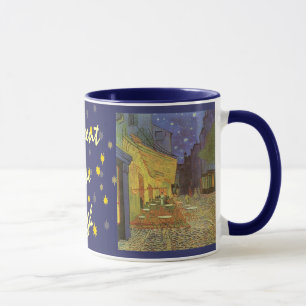 Mug Terrasse de Cafe aux cadeaux de café de Van Gogh